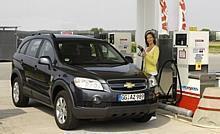 Chevrolet Captiva mit LPG-Antrieb. Foto: Auto-Reporter/Chevrolet